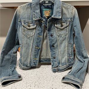 Abercrombie & Fitch Light Blue Denim Jacket